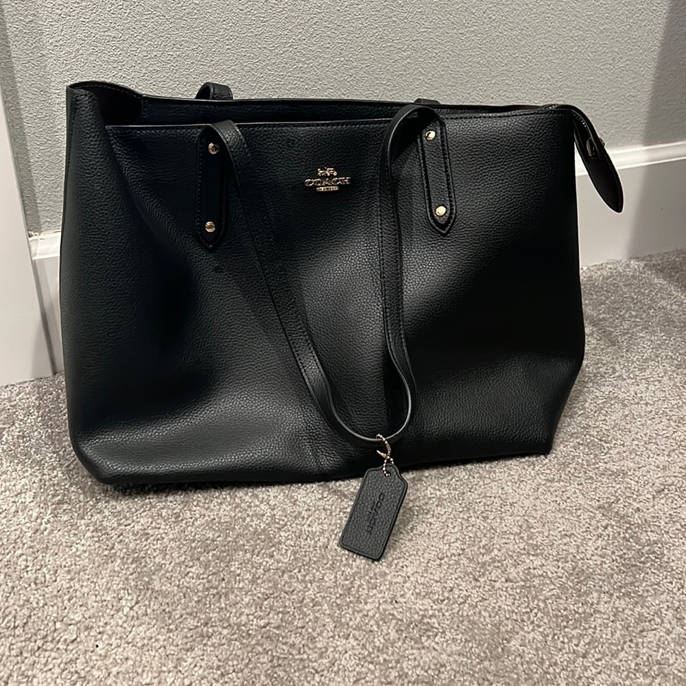 Large coach tote